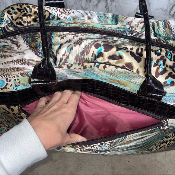 Kathy Van Zeeland Rolling Duffle Bag - Picture 5 of 16